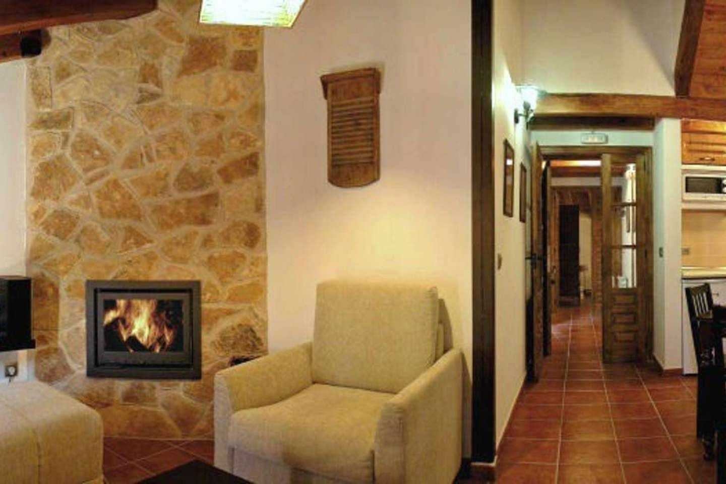 Casa Rural Franciaquilamas Appartement Santibanez de la Sierra Kamer foto