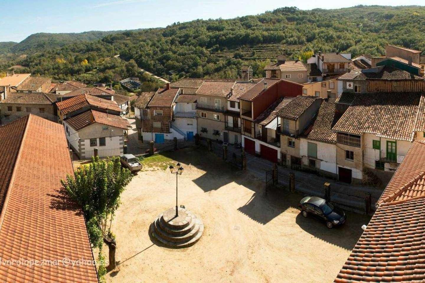 Casa Rural Franciaquilamas Appartement Santibanez de la Sierra Kamer foto